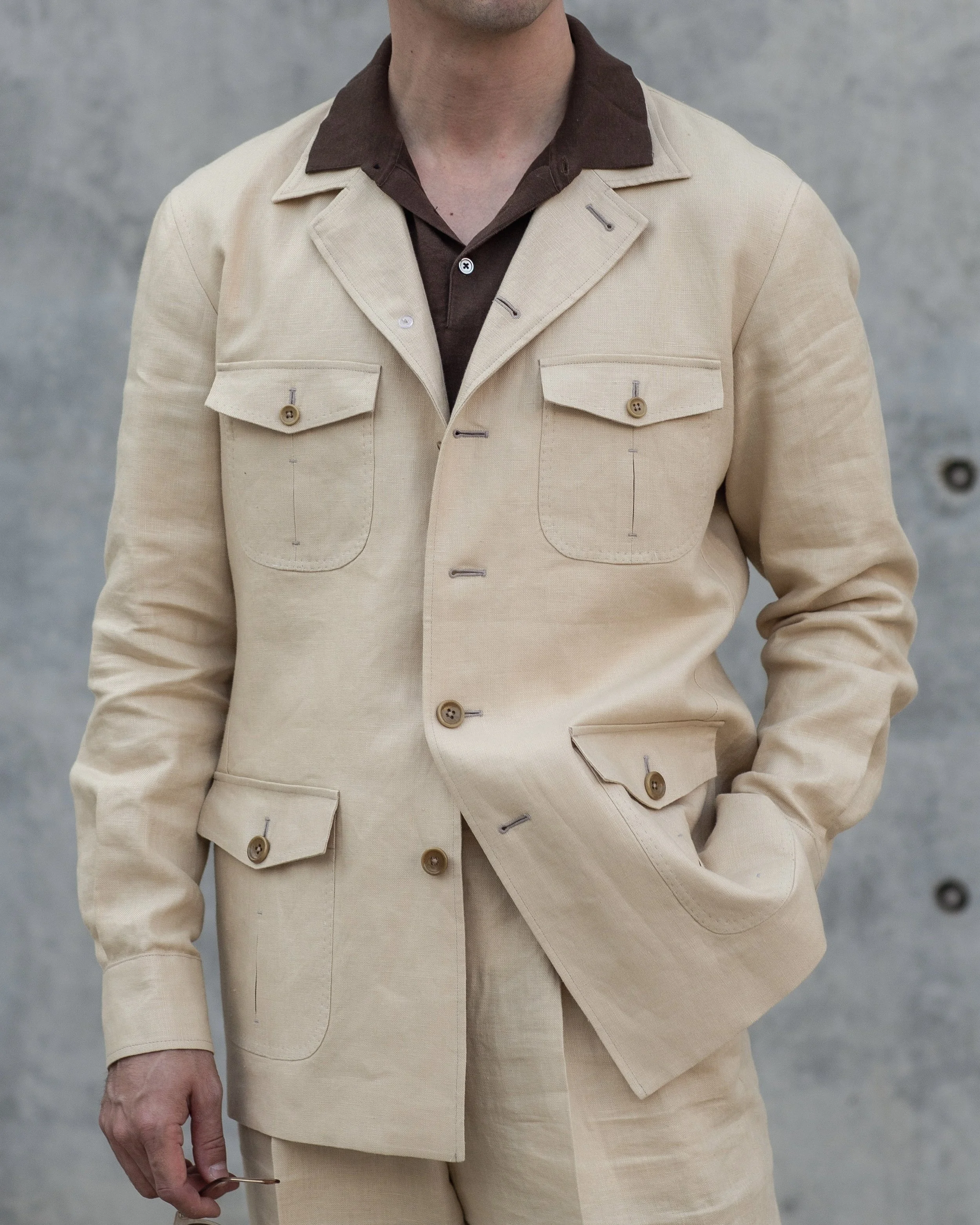 Sahara Safari Jacket — Principle M